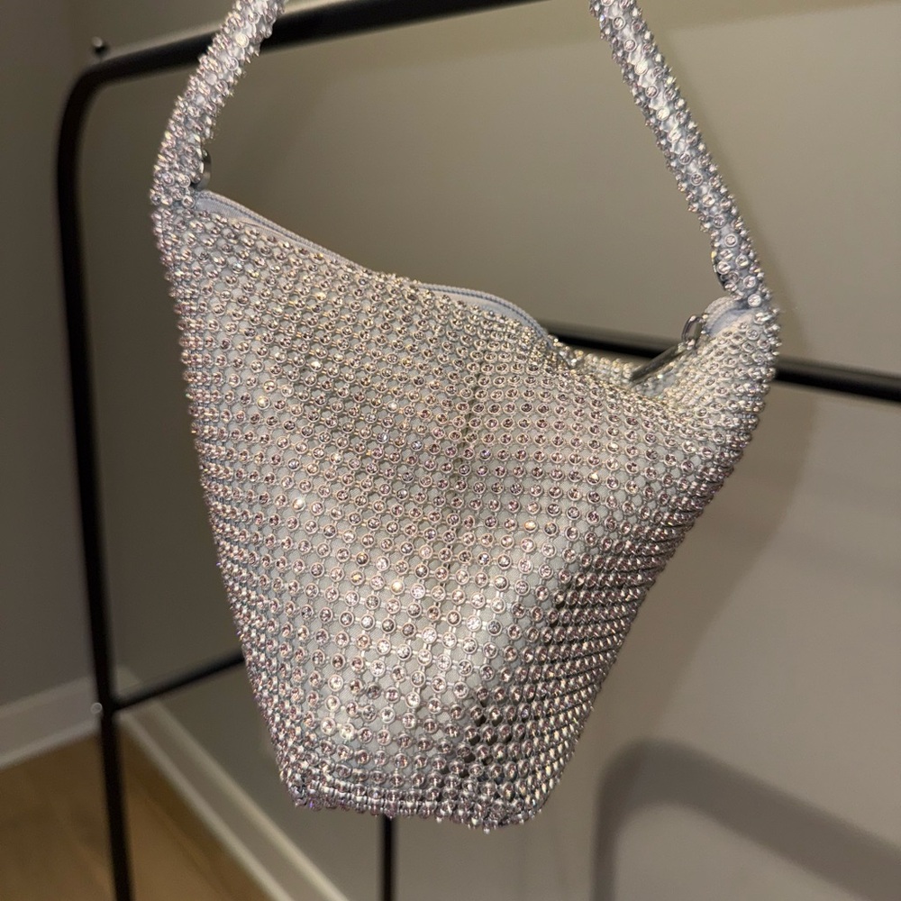 Faux Diamond Purse